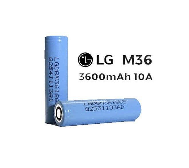 Аккумулятор LG INR18650-M36 3600 mAh Li-Ion