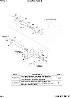 Карданный вал 81LB-30070 (Drive Shaft-Front) для Hyundai HL770-7