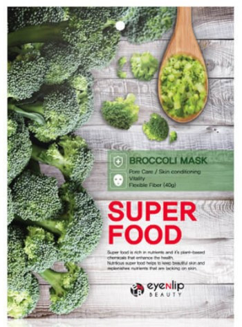 Тканинна маска з екстрактом броколі Eyenlip Super Food Mask Broccoli 23 мл