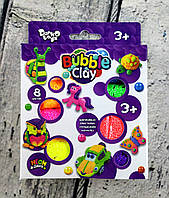 Пластилин Шариковый Bubble Clay 8 цв. ВВС-04-01 Danko-Toys Украина