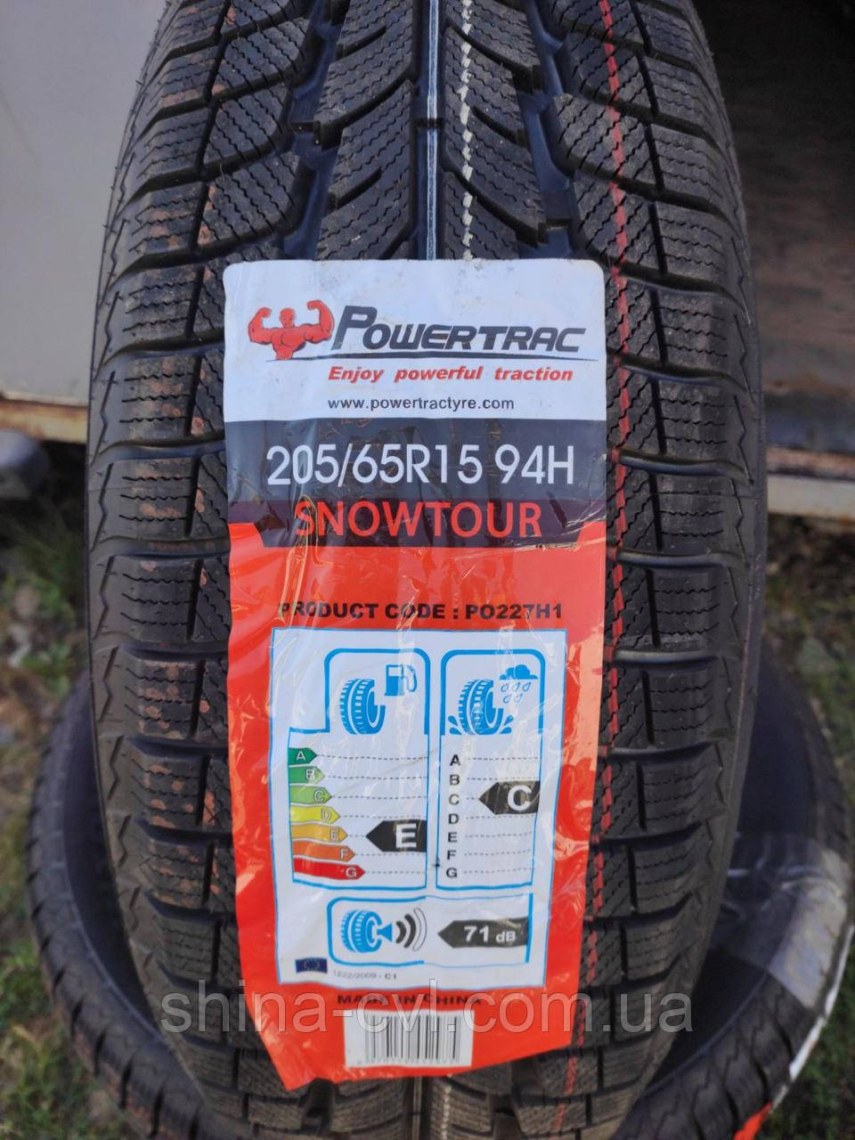 Зимові шини 205/65 R15 94H POWERTRAC SNOWTOUR, фото 1