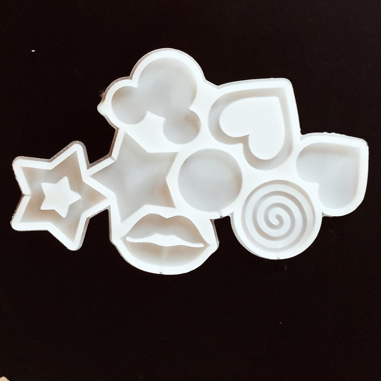 Силіконовий молд "Асорті" для льодяників, фото 1