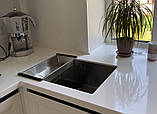 Кухонна мийка Platinum Handmade 5843 HD-D002 під стільницю 3.0/0.8, фото 5