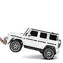 Двомісний дитячий електромобіль Джип M 4259 EBLR-1, Mercedes AMG G63, 4 мотори 45W, EVA, шкіра, білий, фото 10