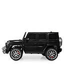 Двомісний дитячий електромобіль Джип M 4259 EBLR-2, Mercedes AMG G63, 4 мотори 45W, EVA, шкіра, чорний, фото 9
