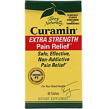 Terry Naturally, Curamin, Extra Strength Pain Relief, 60 Tablets Київ
