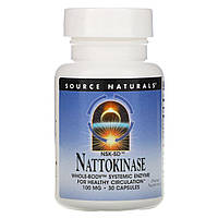 Source Naturals, NSK-SD наттокиназа, 100 мг, 30 капсул Днепр