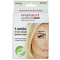 Годфруа, Instant Eyebrow Tint, Light Brown, 3 Application Kit Київ