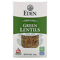 Eden Foods, Organic, зеленая чечевица, 16 унций (454 г) Днепр