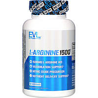 EVLution Nutrition, L-аргинин 1500, 100 капсул Днепр