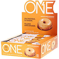 One Brands, ONE Bar, вкус пончика в кленовой глазури, 12 батончиков по 60 г (2,12 унции) каждый Днепр