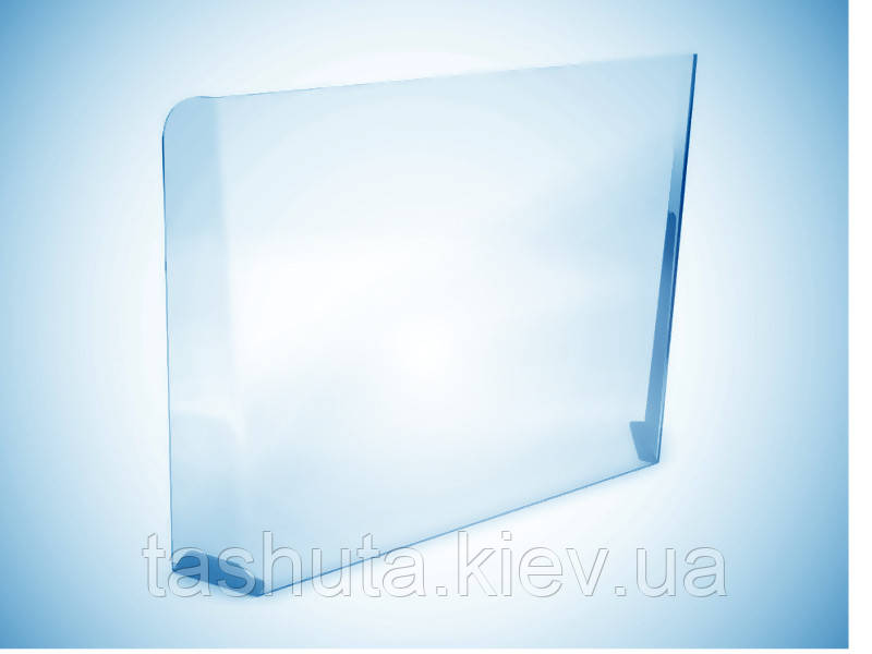 Захисний бар'єр екран перегородка із закотом для каси магазина 750х720х240 мм (Стінка акрилу: 3 мм; )