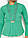 Зелена жіноча блузка MA&GI, фото 3
