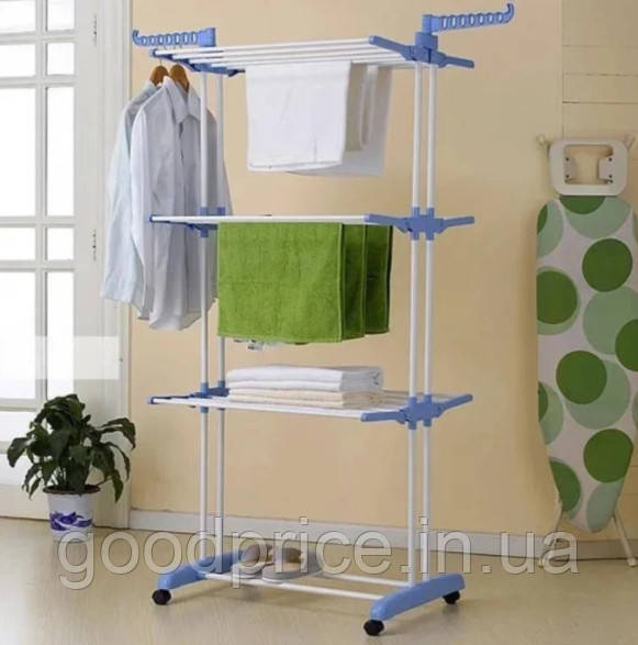 СУШИЛКА ДЛЯ ВЕЩЕЙ СКЛАДНАЯ СУШИЛКА ДЛЯ БЕЛЬЯ GARMENT RACK WITH WHEELS