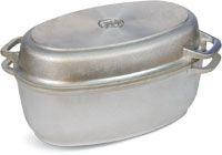 Гусятниця з подвійним дном 6л. алюминийи Г601