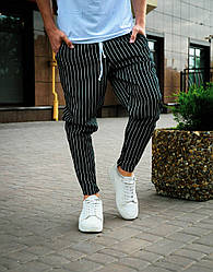 Чоловічі класичні брюки в смужку FD 411451