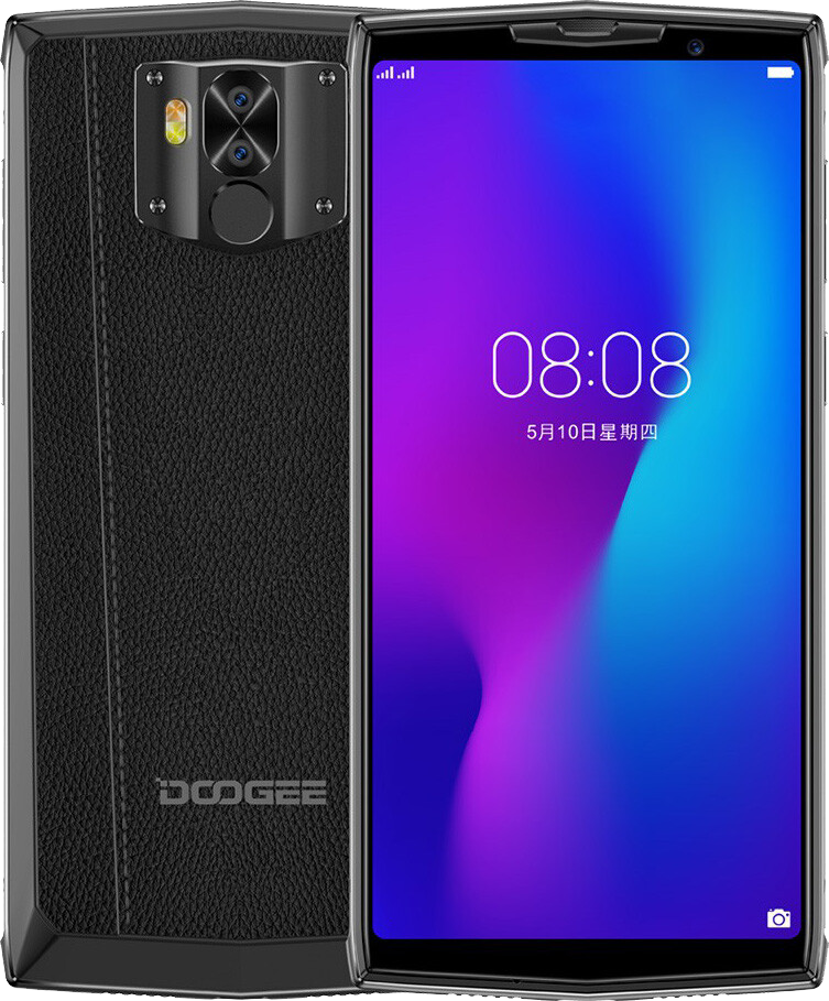 Смартфон Doogee N100, 4/64 Gb, Величезна батарея 10 000 mAh, Подвійна камера 21 Mpx, Android 9.0, Дисплей 5.99"