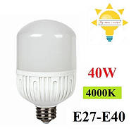 Светодиодная лампа 40W E27-Е40 LED Feron LB-65 4000K