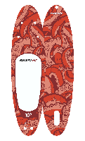 Сапборд Gladiator ART 10'8" x 34" OCTOPUS 2021 — надувна дошка для САП серфінгу, sup board, фото 3