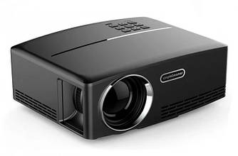 Проектор для будинку портативний мультимедійний MHZ Led Projector BYINTEK SKY GP80, чорний