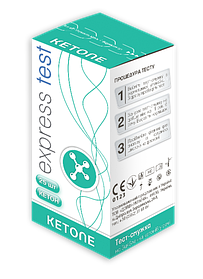 Тест-смужки Express Test на визначення кетонів