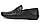 Стильні чоловічі мокасини чорні шкіряні взуття великих розмірів ETHEREAL BS Flotar Black by Rosso Avangard, фото 4