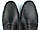 Стильні чоловічі мокасини чорні шкіряні взуття великих розмірів ETHEREAL BS Flotar Black by Rosso Avangard, фото 9