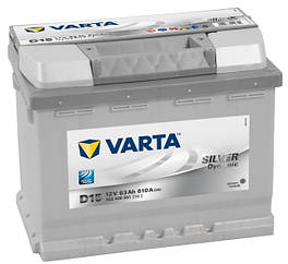 Акумулятор Varta SILVER dynamic D15 63Аһ 610A 563400061