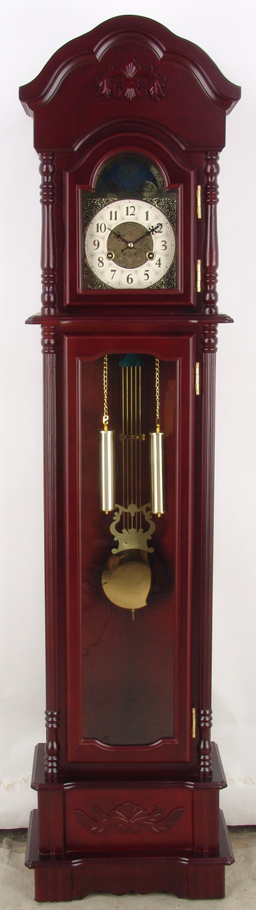 Підлоговий дерев'яний годинник Grand 1412-RW з маятником і боєм механічні