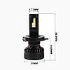 LED-лампи Prime-X F Pro H4 5000 K 45W, фото 8