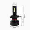 LED-лампи Prime-X F Pro H4 5000 K 45W, фото 9