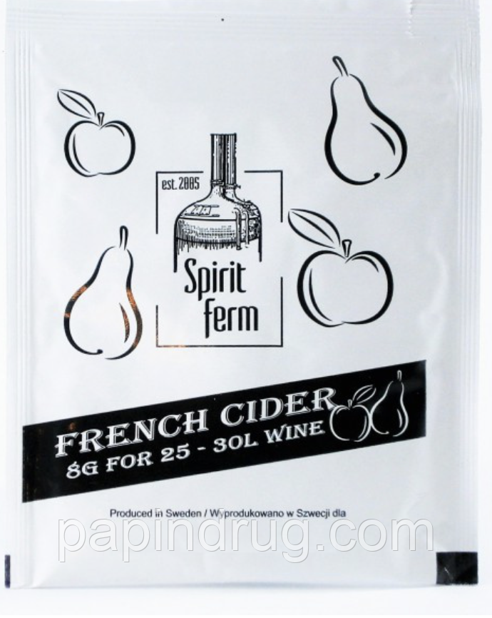 Дріжджі для сидру та ігристих вин FRENCH CIDER