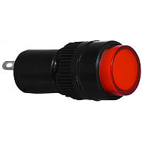 Світлосигнальна арматура АСКО-УКРЕМ AD22E-10DS червона 24V AC/DC (A0140030182)
