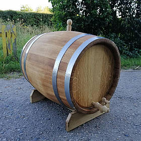 Дубова Бочка 80 л. для Вина Коньяку. Бочка Колотий Дуб для Витримки Віскі. Покриття Воском
