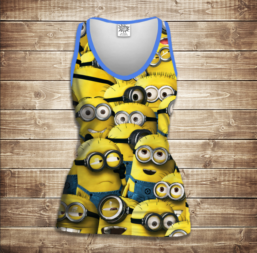 Майка 3D-Посіпаки ВСІ Розміри, фото 1