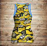 Майка 3D-Посіпаки ВСІ Розміри, фото 2