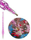 Ручка для алмазних вишивок, фіолетова, фото 2