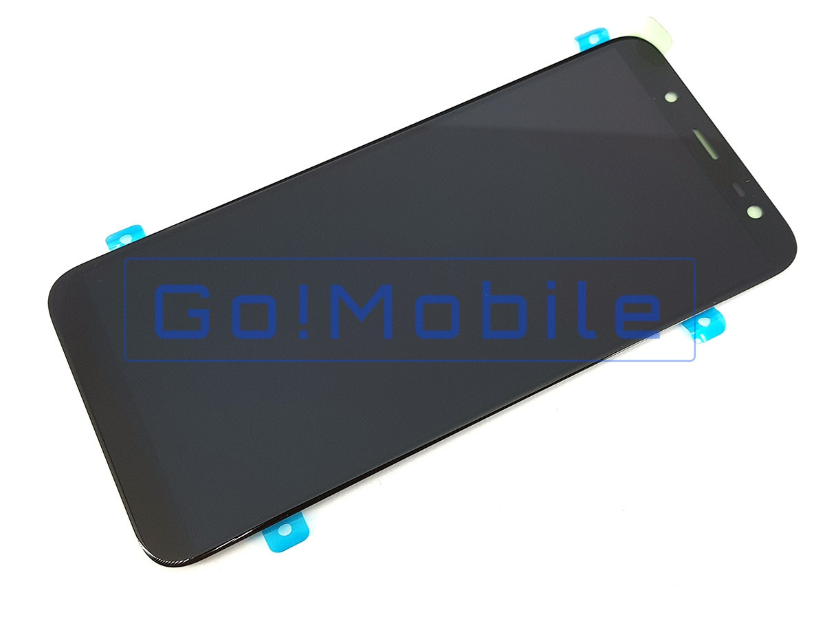 Дисплей Samsung J6 2018 (J600) з сенсором чорний сервісний оригінал GH97-21931A - фото 1 - id-p571978805