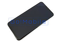 Дисплей Samsung A30s (A307) GH82-21190A з сенсором чорний + РАМКА сервісний оригінал