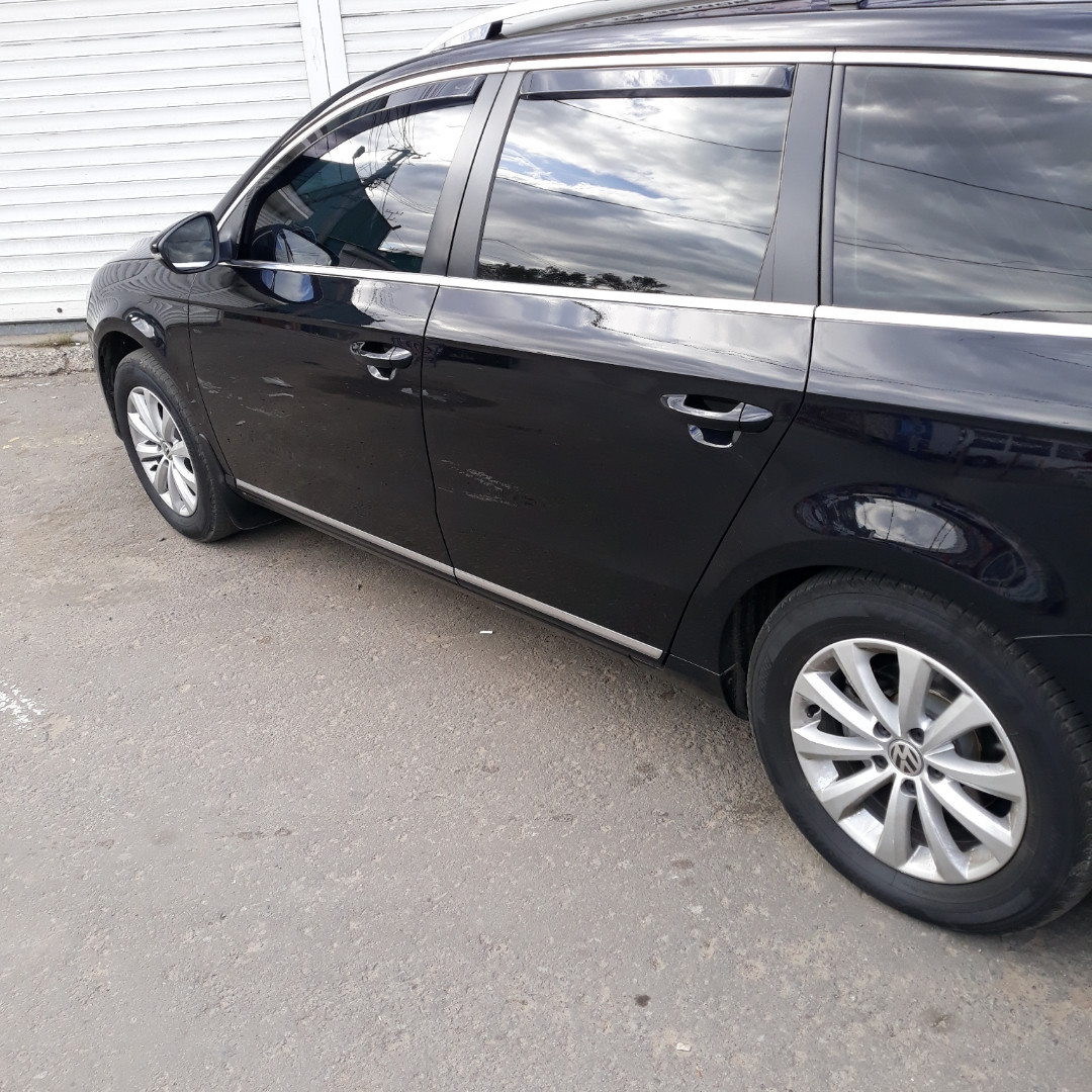 Дефлекторы окон (ветровики) VW Passat B6/В7 2005 -> 4D Combi 4шт (Heko) - фото 3 - id-p1242743233