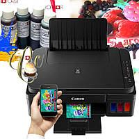 КОМПЛЕКТ: Харчовий кондитерський принтер Canon Cake Pro СНПЧ з Wi Fi + комплект чорнила KopyForm + Подарунок Папір