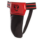 Захист для запаху чоловічий Zelart 1378 розмір M (12-14 років) Black-Red, фото 3