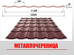 Купити металочерепицю «Класик» із доставкою в Київ