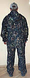 Костюм для риболовлі непромокаючий мембранний, не шарудить (камуфляж "темний Ліс"), фото 8