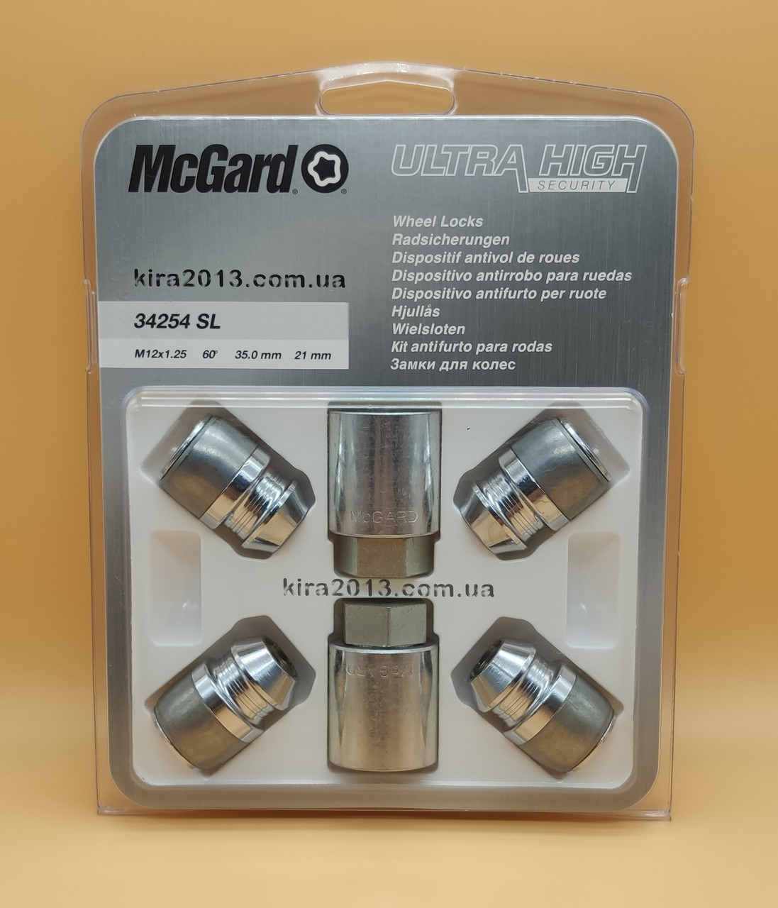 Секретки McGard 34254SL Nissan, Infinity, Subaru, Suzuki, Niva ...