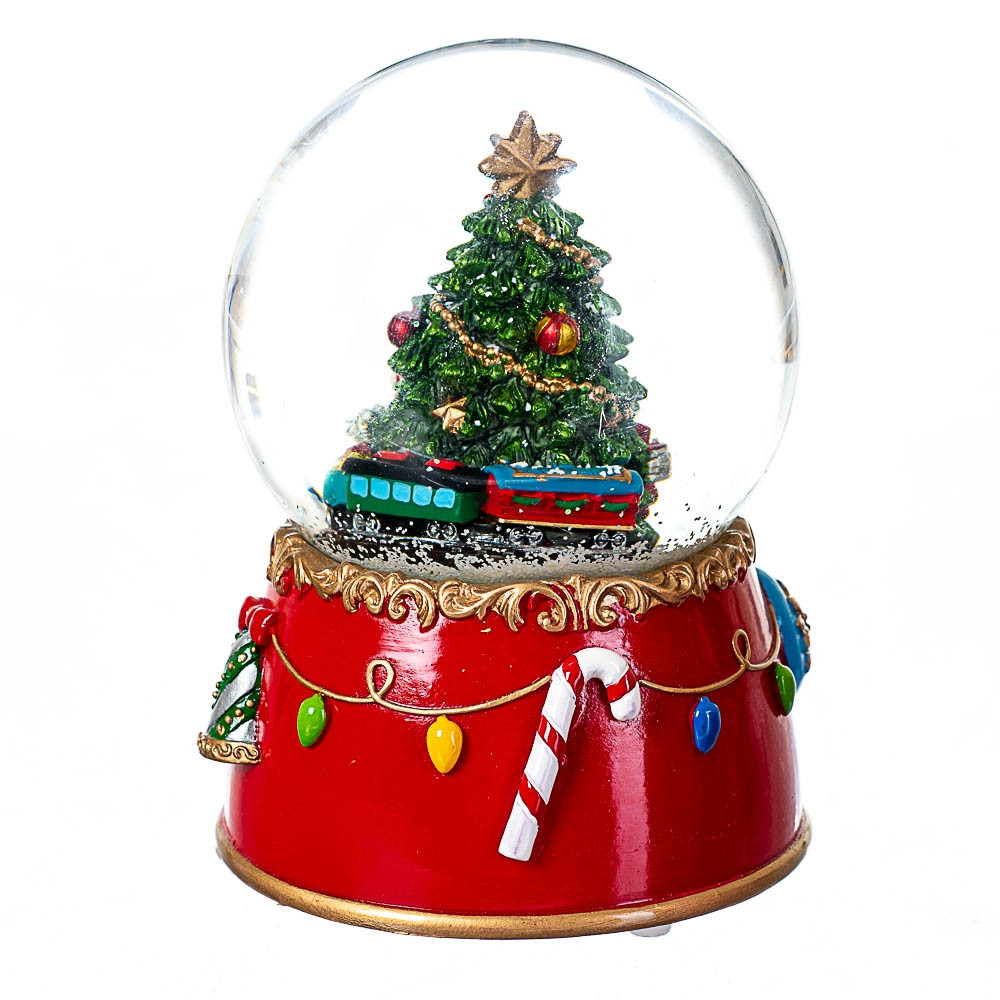 Снігова музична куля Lefard Новорічний Свято 10х15 см 16002-012