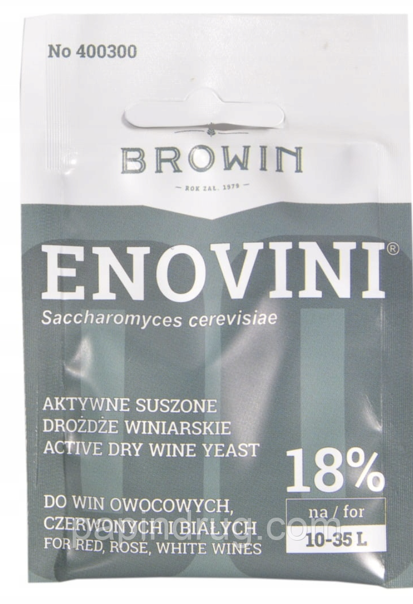 Винні дріжджі BIOWIN Enovini для плодово-ягідних вин