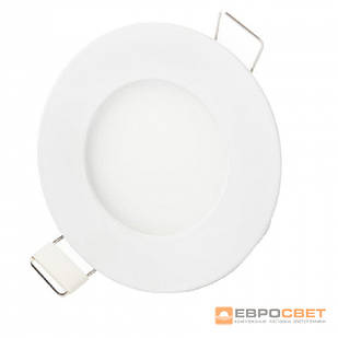 Світильник точковий вбудований 3W круглий LED-R-90-3 4200К