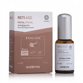 Антивіковий спрей для обличчя SesDerma Reti Age Facial Antiaging Mist 3-Retinol System