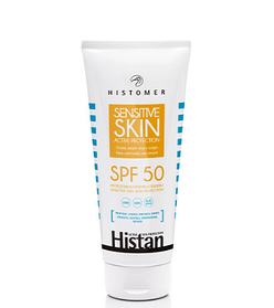 Крем сонцезахисний Histomer Histan Sensitive skin active protection SPF 50 200 мл
